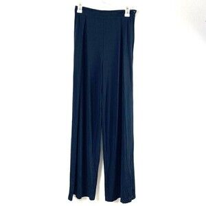 The Range High-rise wide leg soft slinky professional Pants Black Size M